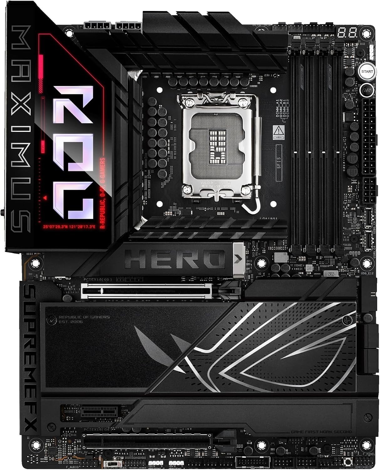 ASUS ROG Maximus Z890 Hero ATX Intel LGA1851 DDR5 WiFi 7 M.2 PCIe 5.0 NEW SEALED