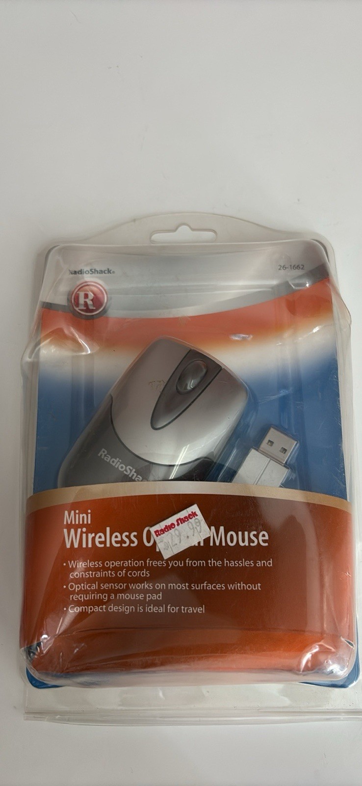 Vintage Sealed New Radio Shack Wireless Mouse