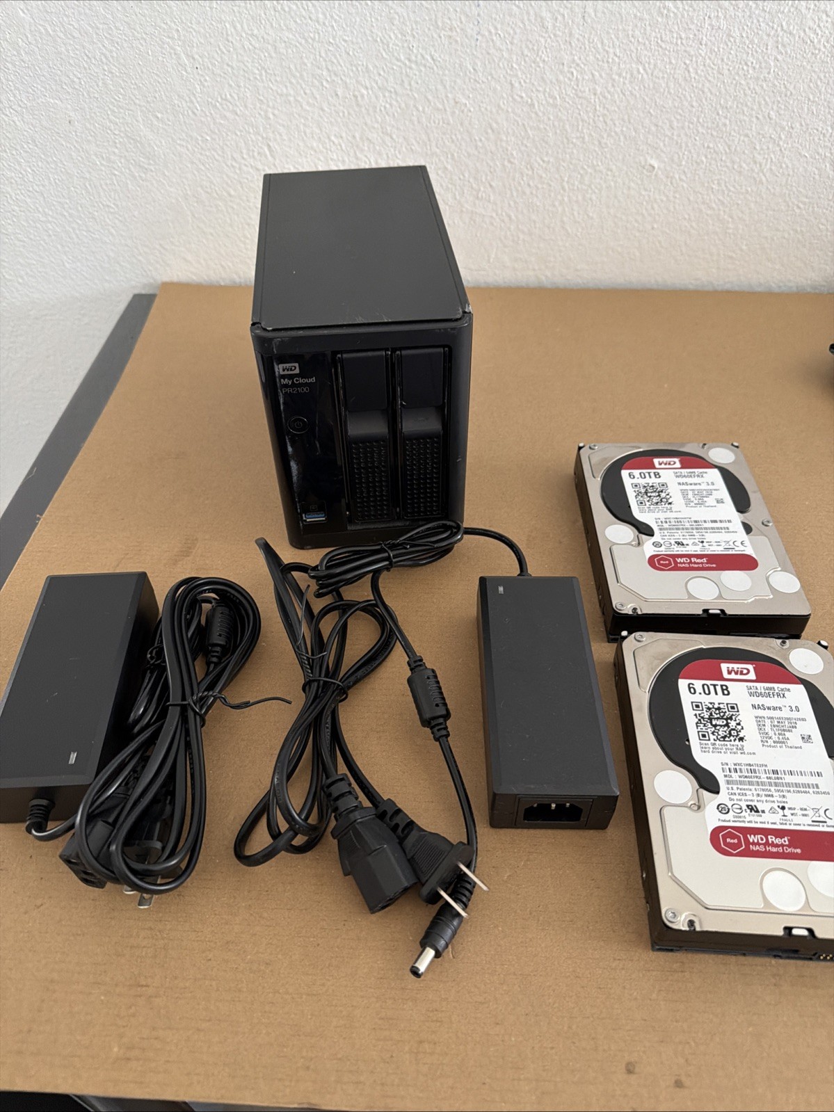 WD My Cloud Pro NAS Model PR2100 w/ 12TB (2x 6TB Red  HDDs)