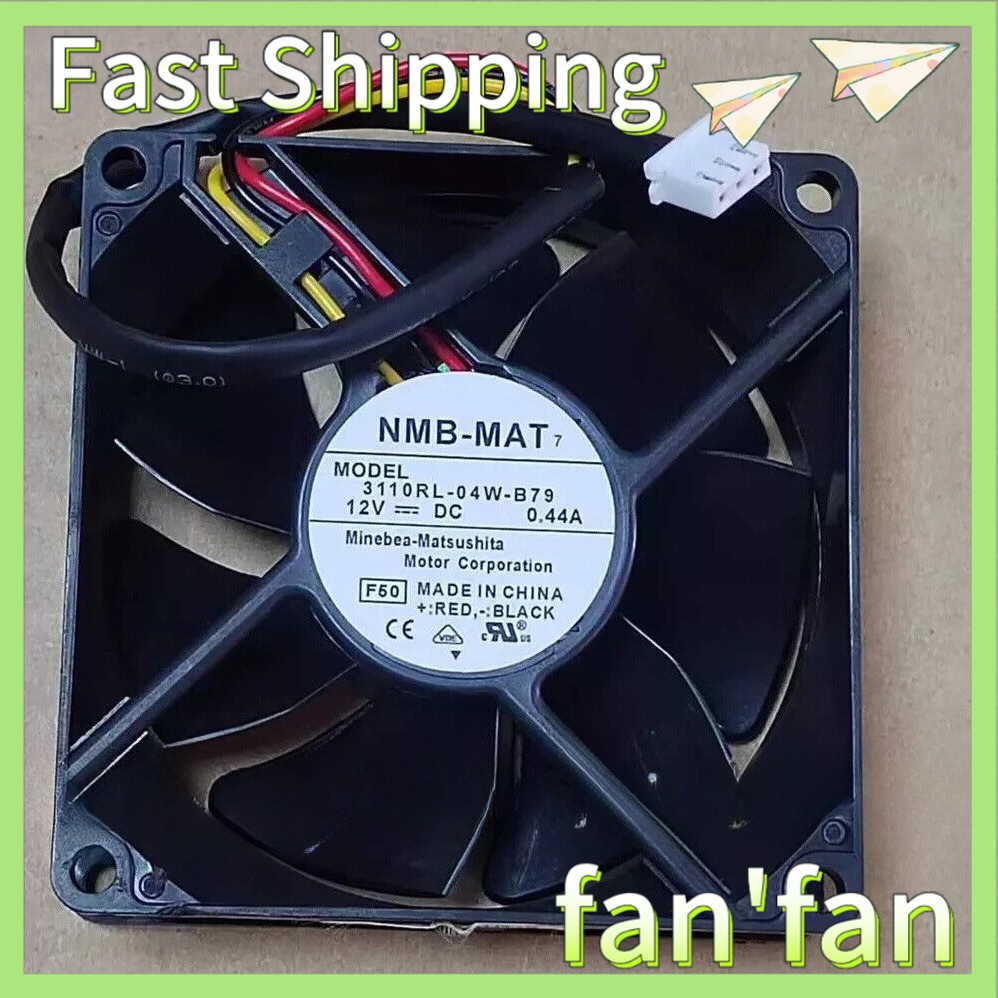 3110RL-04W-B79 1PCS NEW NMB-MAT Cooling Fan 3110RL-04W-B79 DC 12V 0.44A
