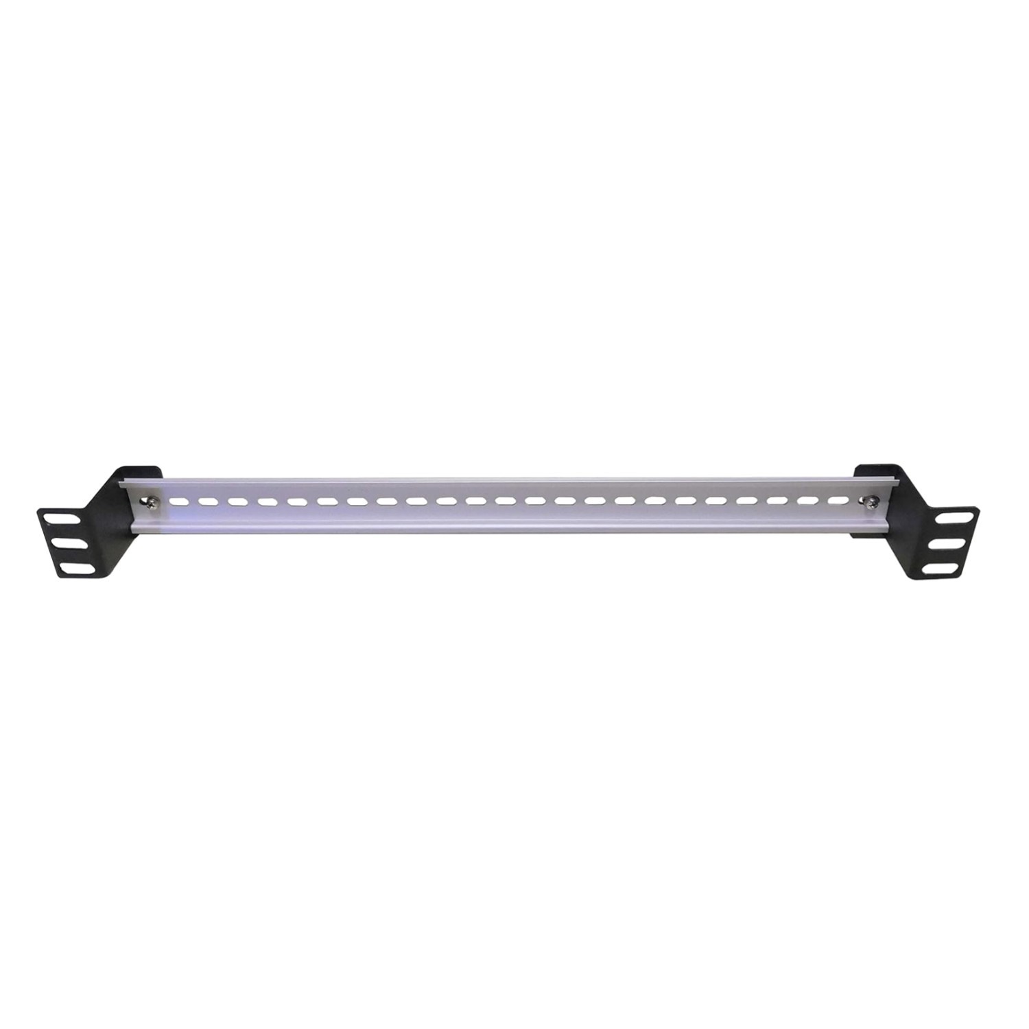 Versatile 17 Inch DIN Rail Mounting Kit - Lightweight Aluminum Design