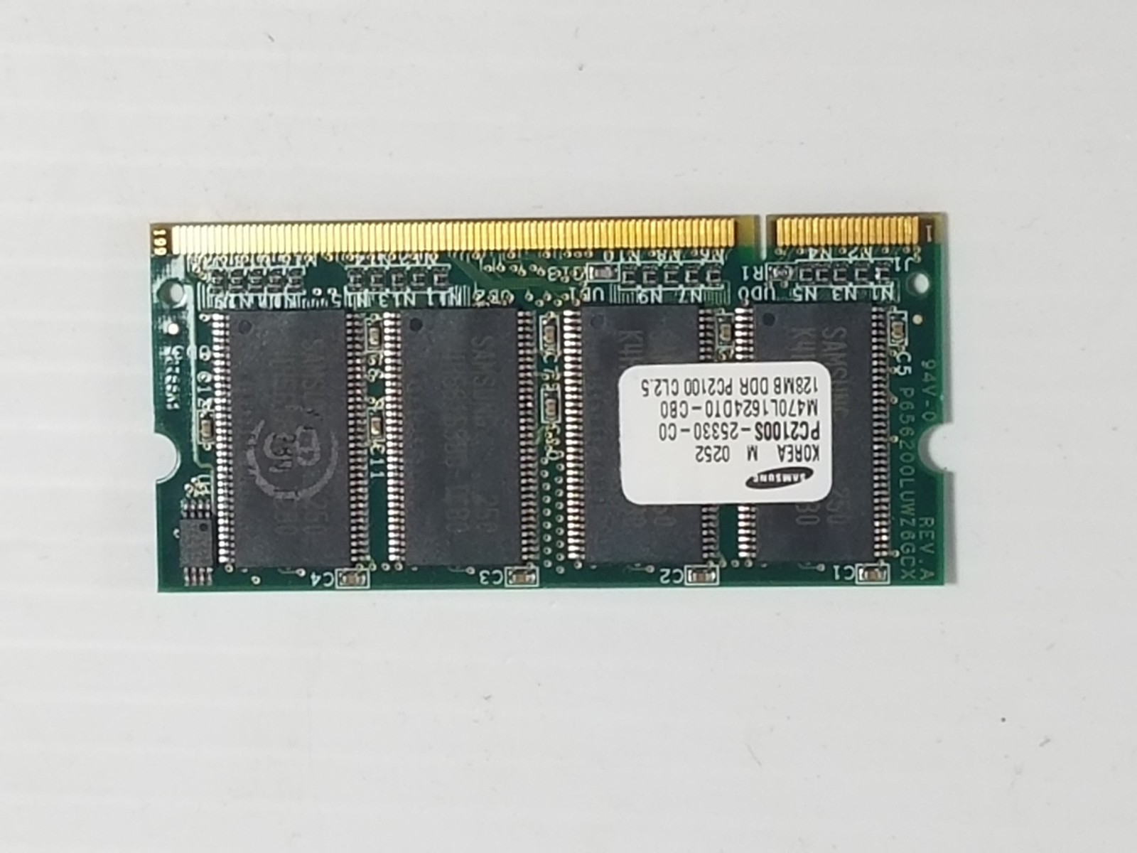 Samsung 128MB PC2100S-25330-C0 M470L1624DT0-CB0