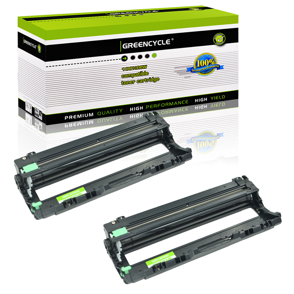 2PK DR-221 CL Black Drum Unit for Brother TN221 TN225 HL-3170CDW HL-3180CDW