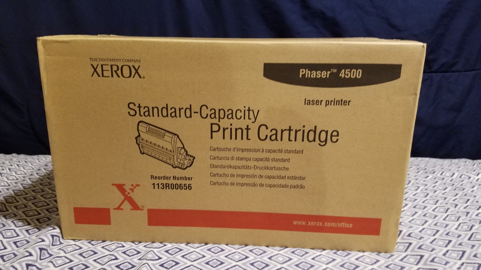 Xerox 113R00656 Toner 10000 Page-Yield Black 