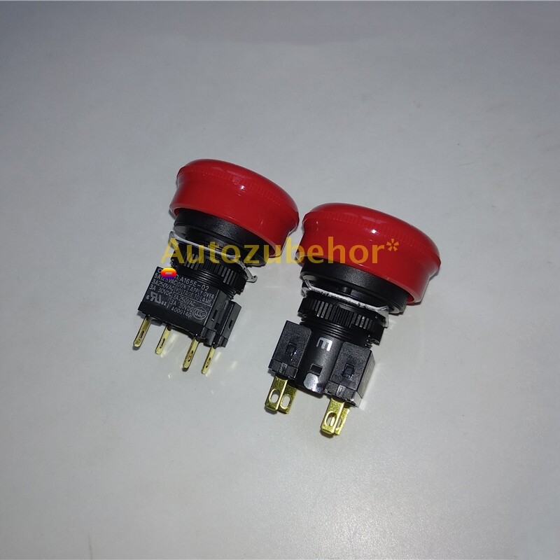 5PCS/Lot New A165E-S-02 Pushbutton Switch
