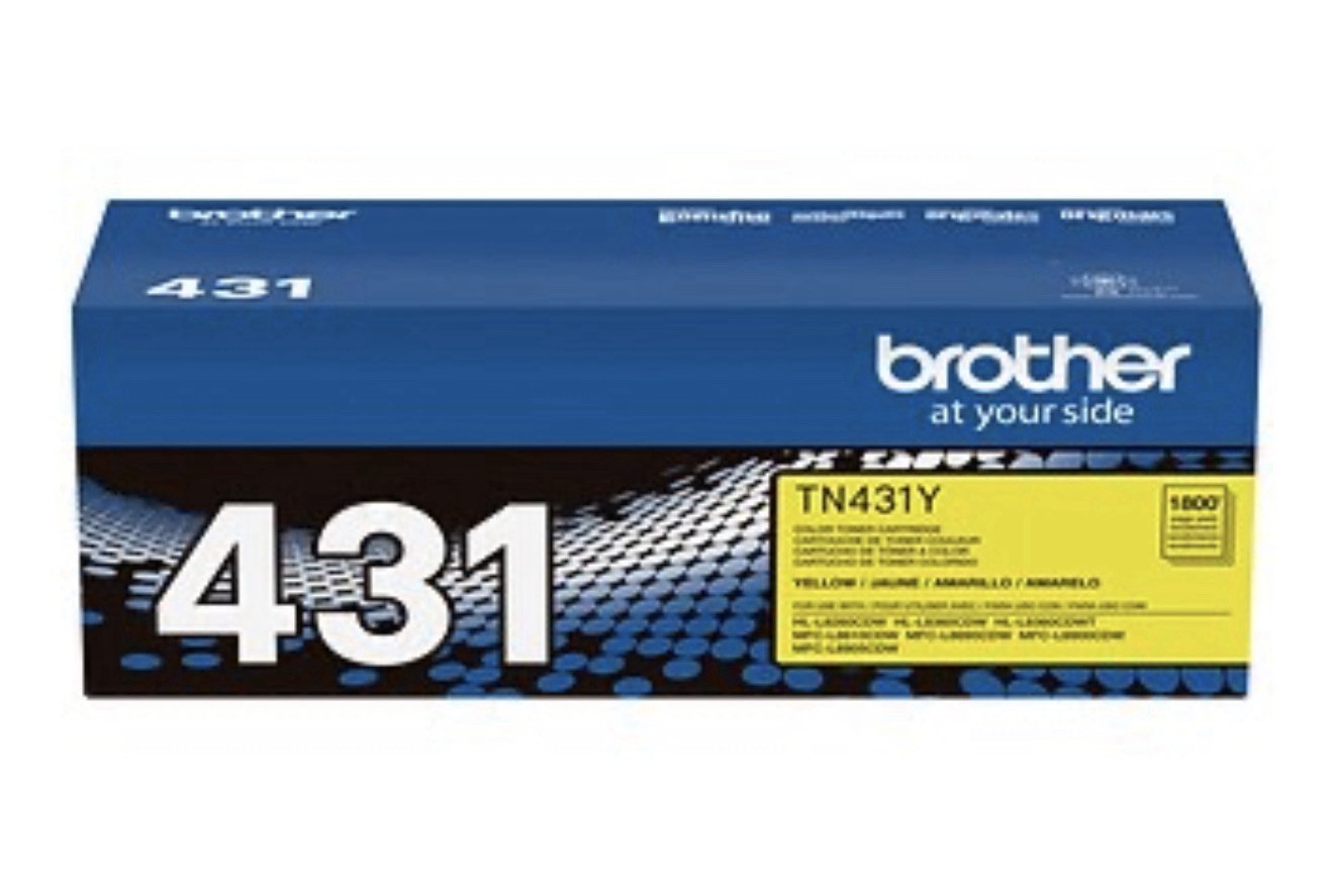 Brother Genuine TN431Y Yellow  Toner Cartridge TN-431Y Read Desc