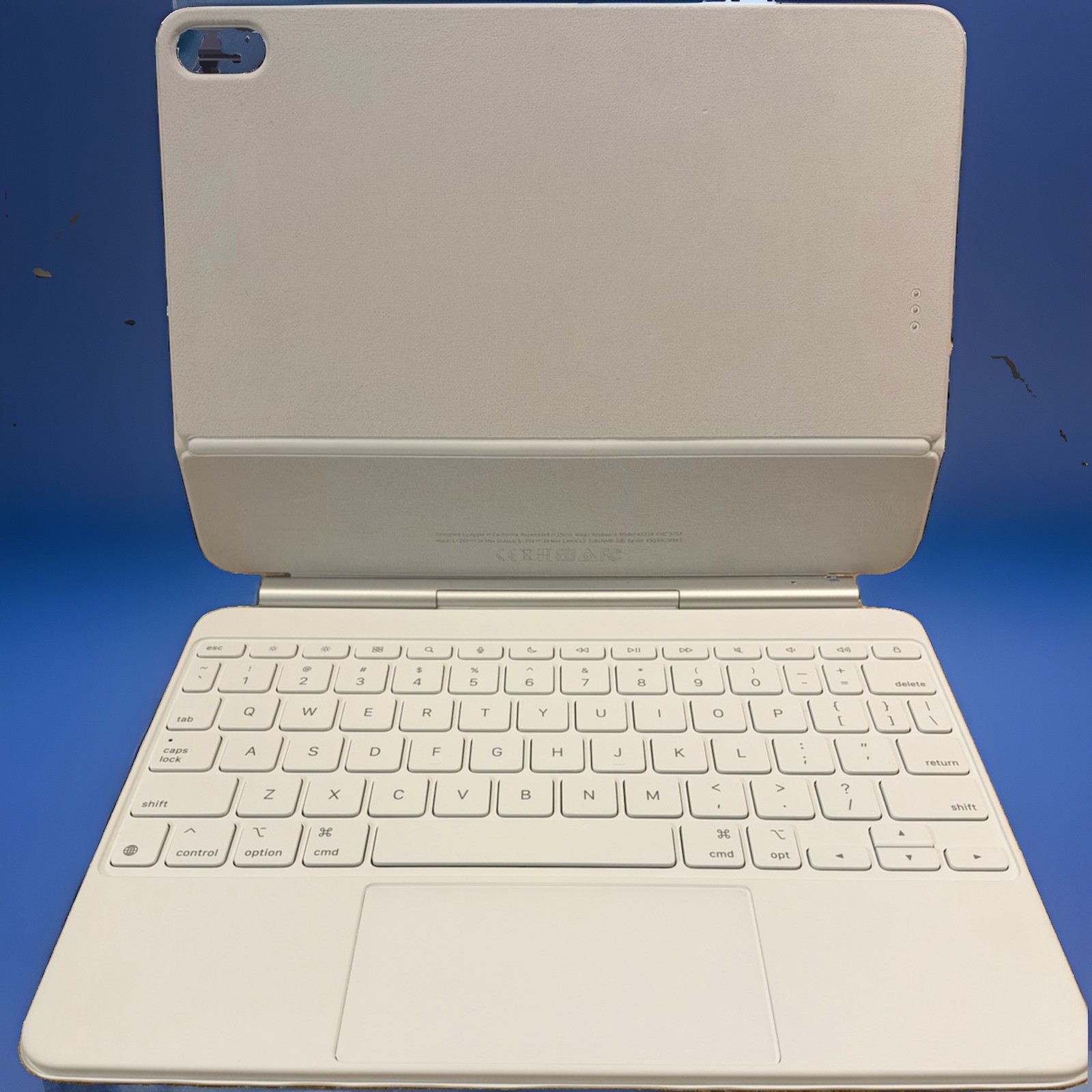 Apple Magic Keyboard 11” iPad Air M4 M3 M2 4th 5th Gen White A3339 *READ*
