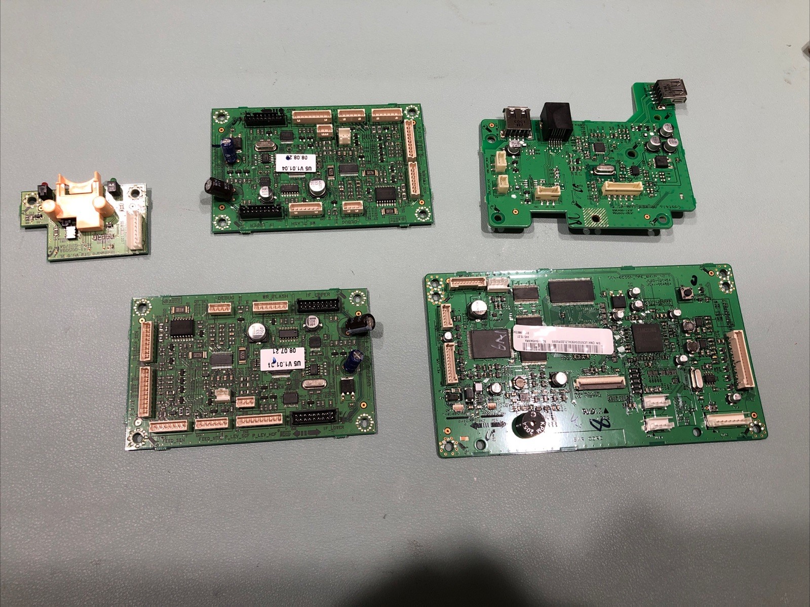 Xerox WorkCentre 4250/4260 Lot Of 5 Different PWB Circuit Boards Etc