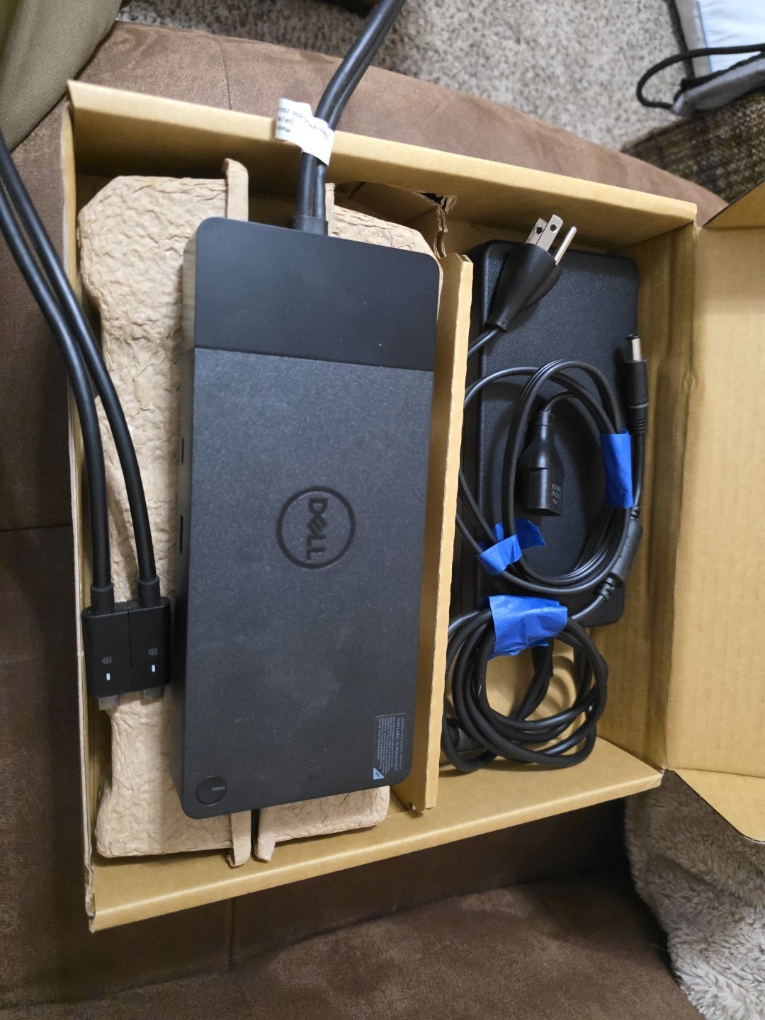 Dell WD19DCS Dual-USB C Docking Station with 240W Power Supply