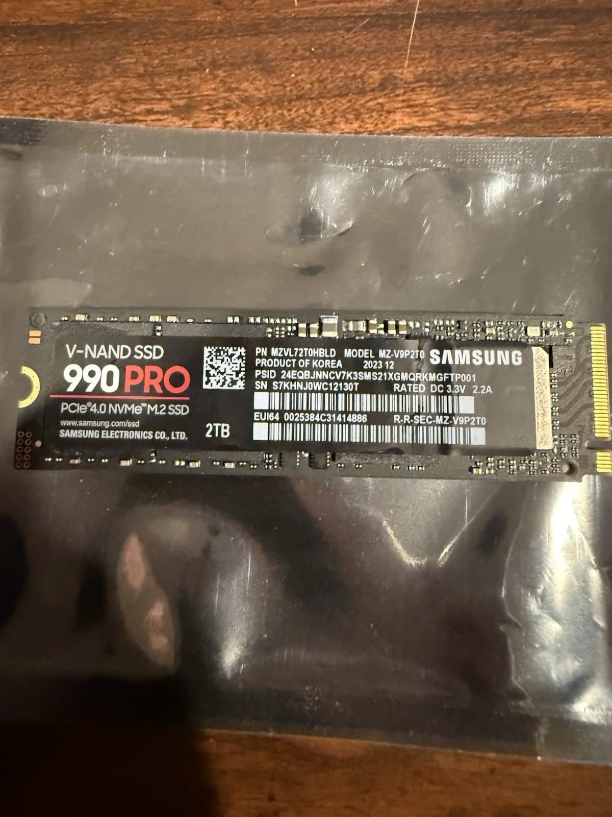 Samsung 990 PRO 2TB M.2 NVMe Internal SSD - Black #990