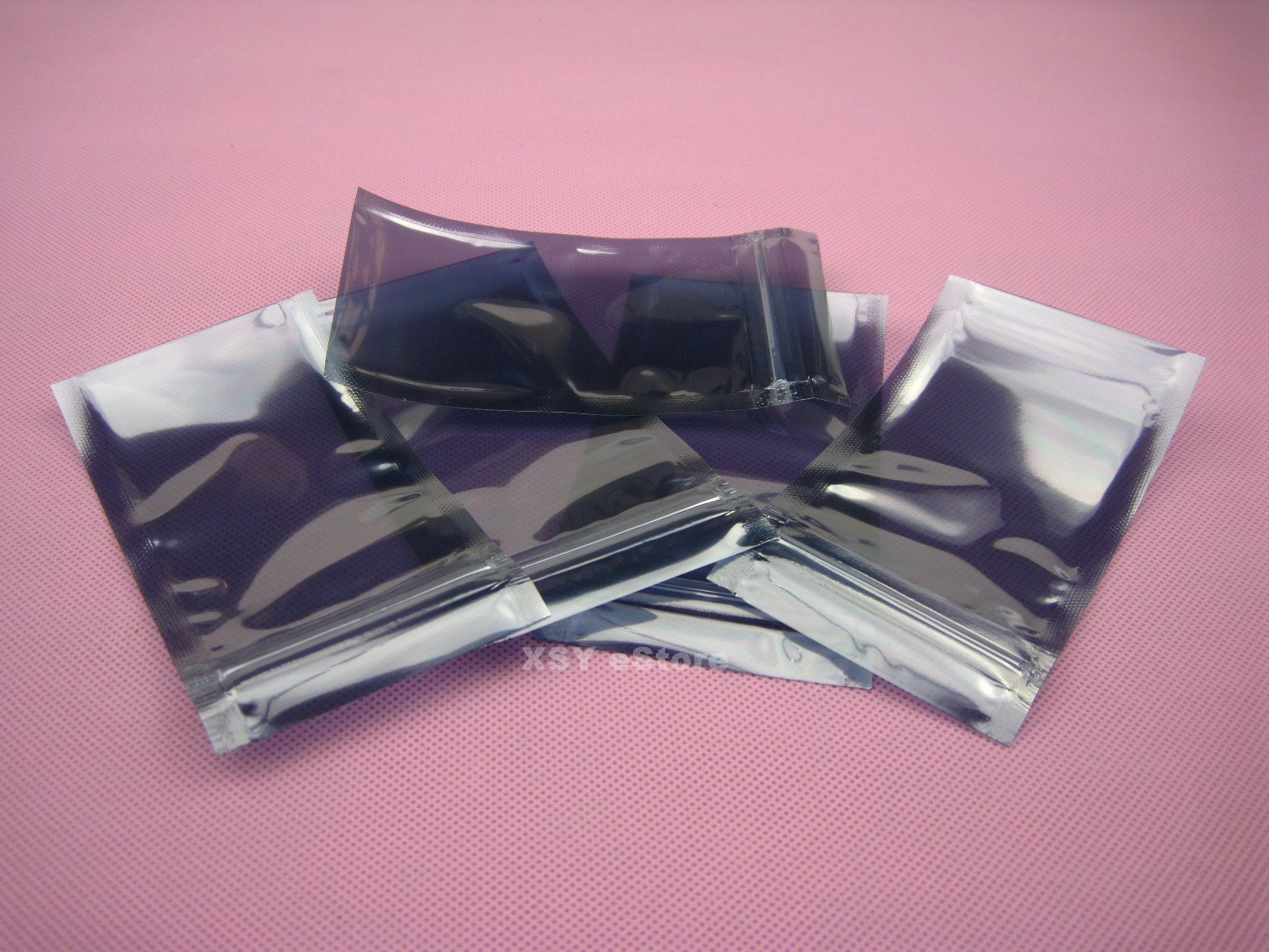 100 ESD Pouches 2 x 2.8 Inches_50 x 70mm Electronic Packaging Anti-Static Bags
