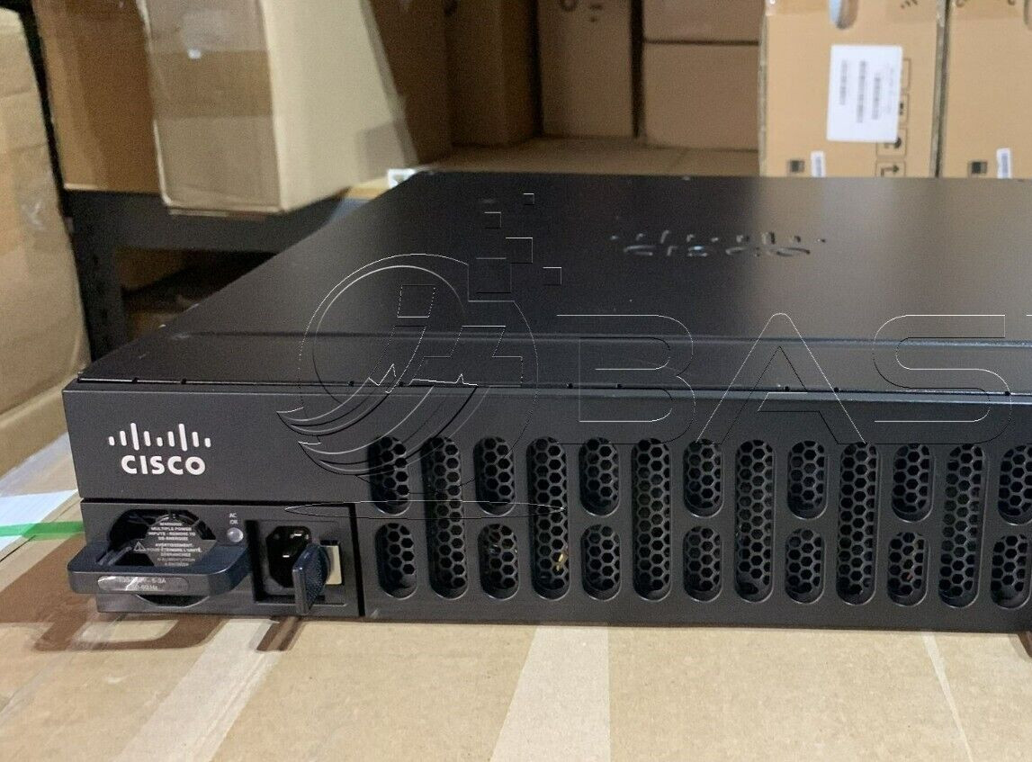 Cisco ISR4451-X-VSEC/K9 4451 VSEC Bundle Router w/ PVDM4-64 DUAL Powers