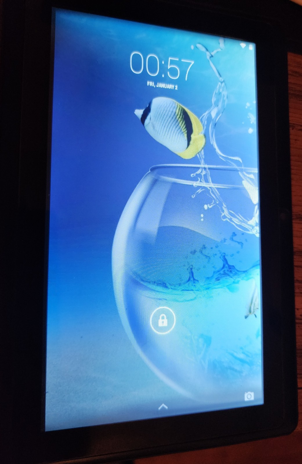 NEW TY-Q8 7" Android Tablet by Tagital is a sleek black kids tablet with a...