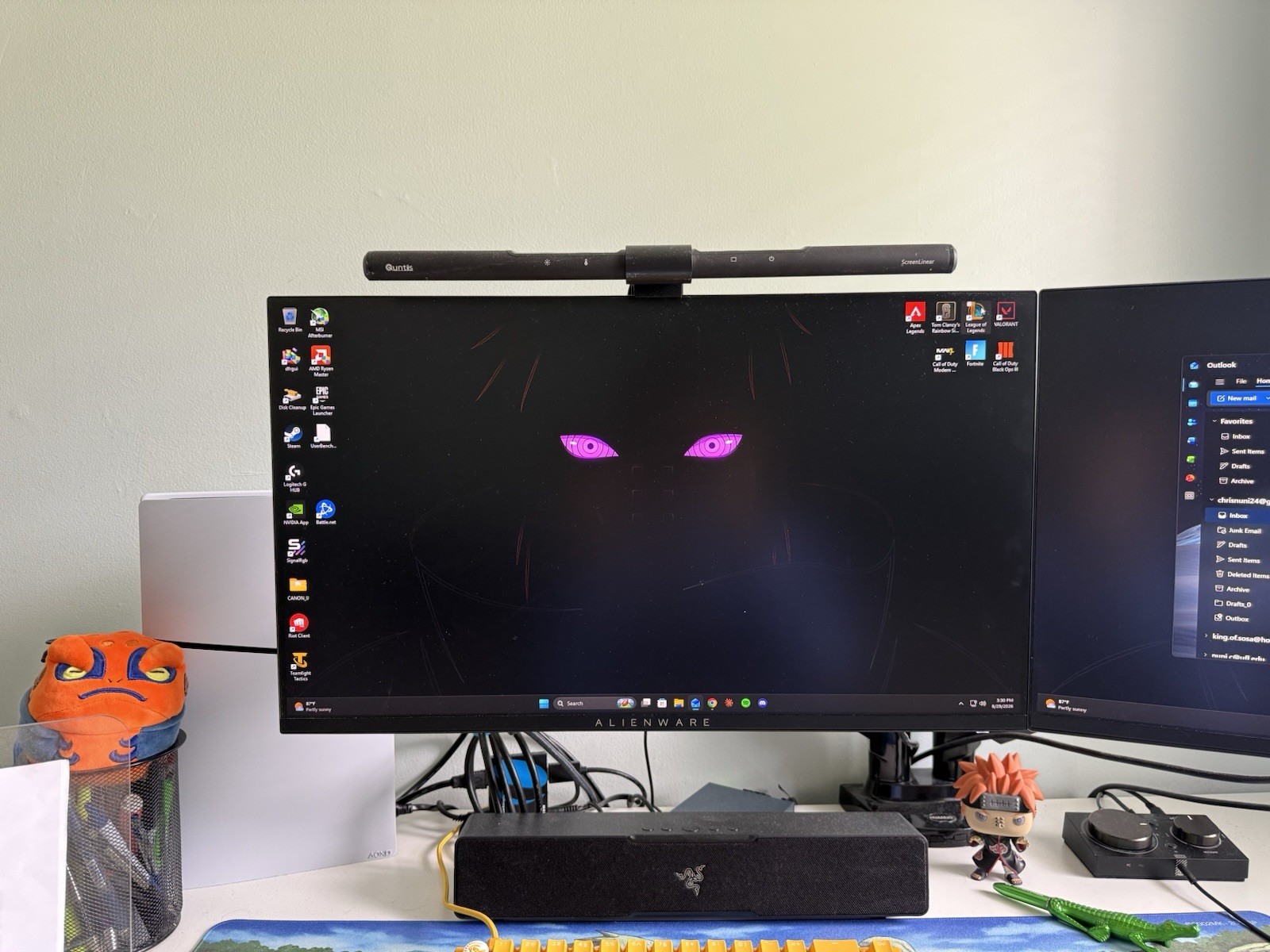 Alienware AW2523HF 24.5-inch Gaming Monitor --1920X1080, 360Hz Display