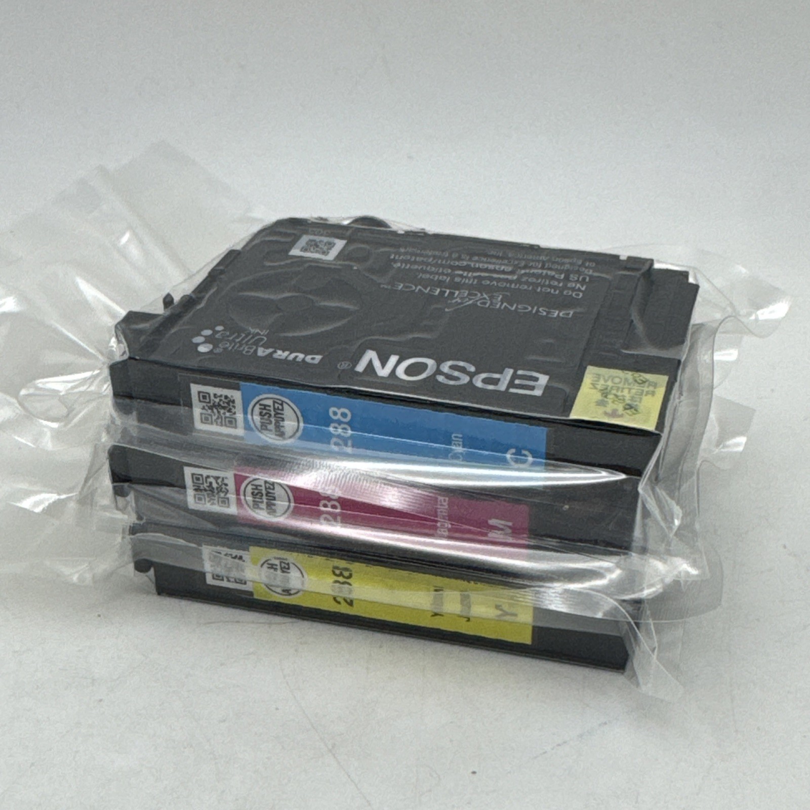 Epson 288 Color Ink Cartridges Cyan Magenta Yellow 3-Pack (NO BLACK) EXP 04/29