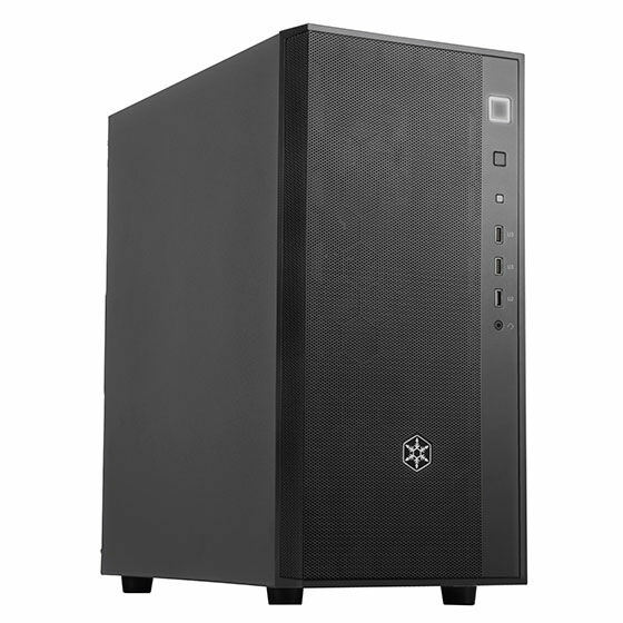 Silverstone FAR1B FARA R1 Black Steel ATX Mid Tower 