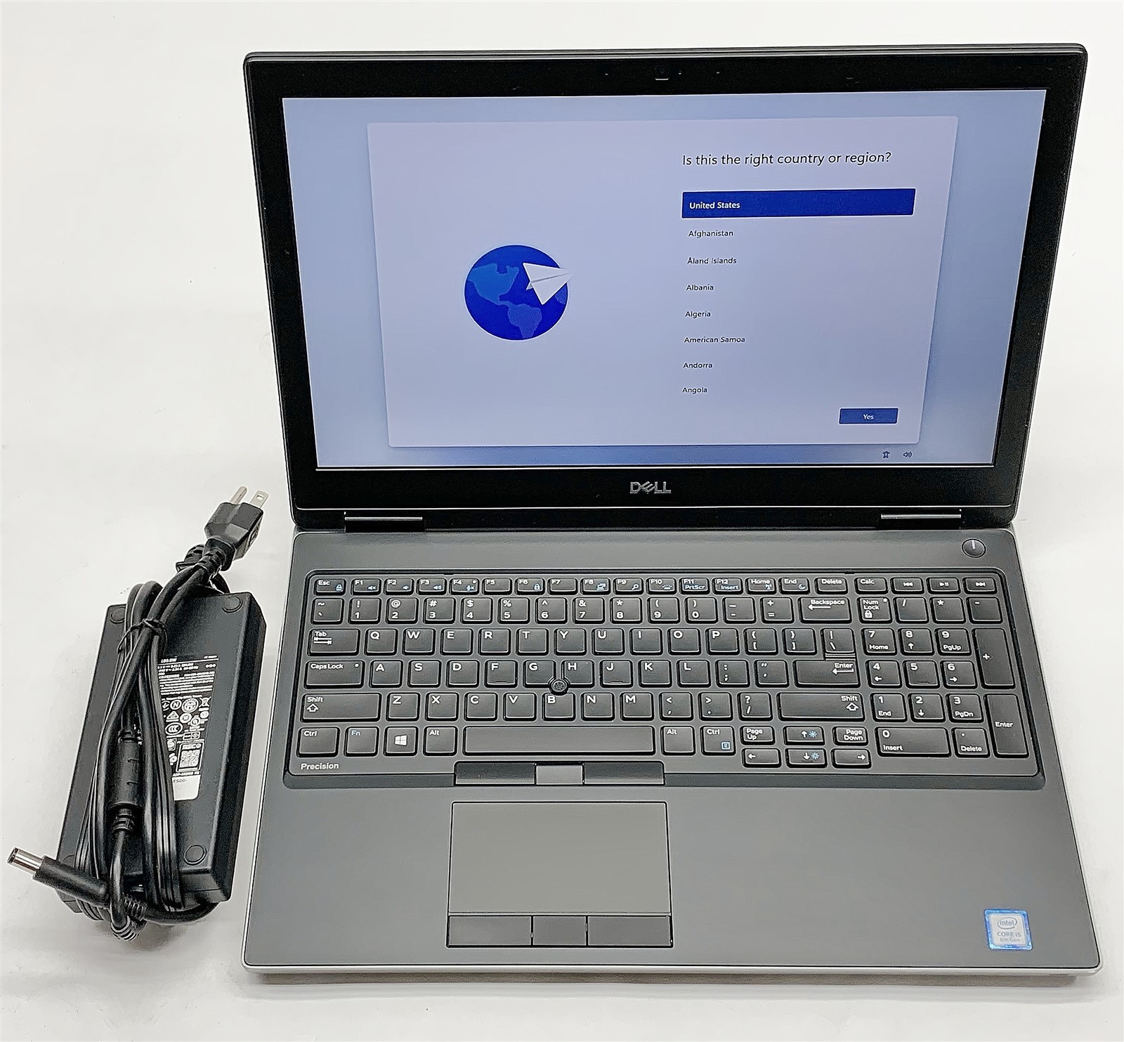 Dell Precision 7530 Laptop i5 8400H 2.5GHZ 15.6" FHD 32GB 512GB NVMe P3200 Win11