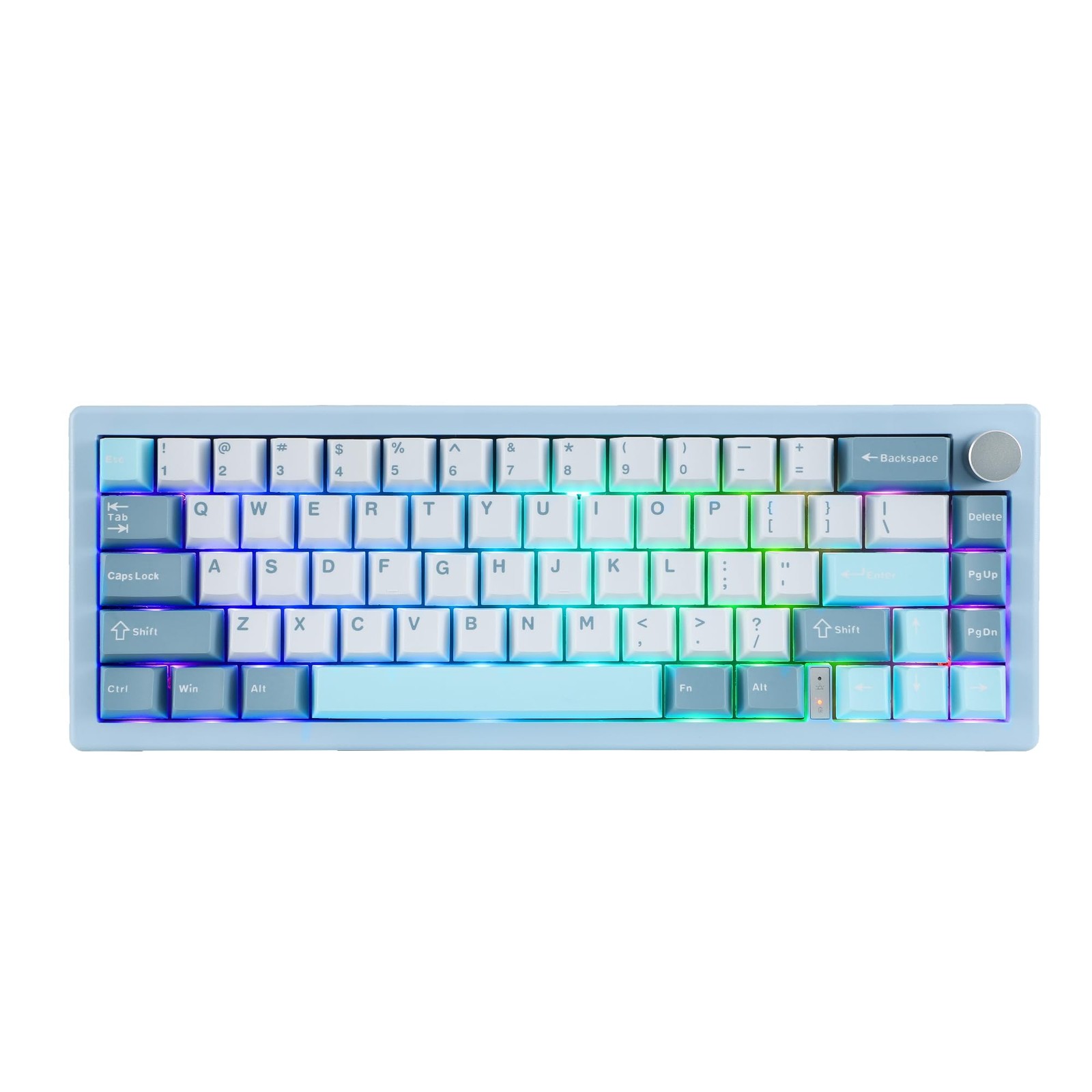 BOYI GMK67 65% Mechanical Keyboard,Hot-Swappable Bluetooth5.0/2.4G/Type-C Tri...