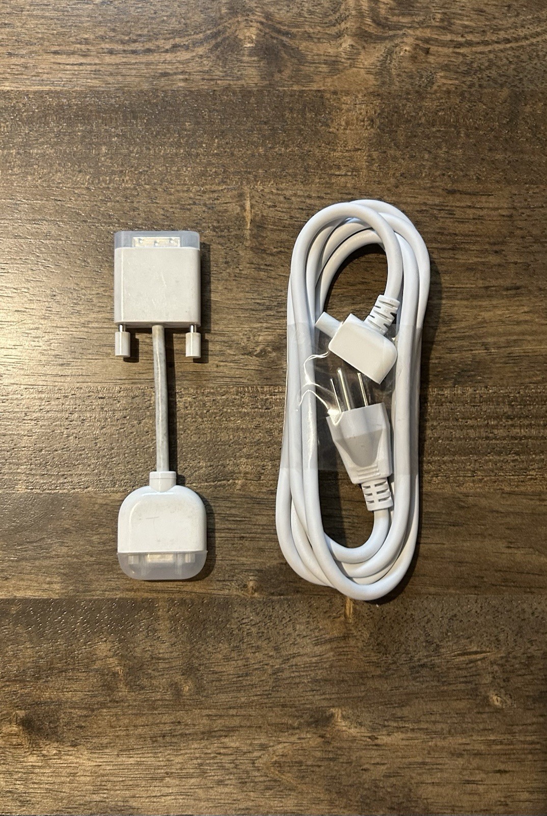 Set of 2 Vintage Apple Mac Power Adapters, New & Used