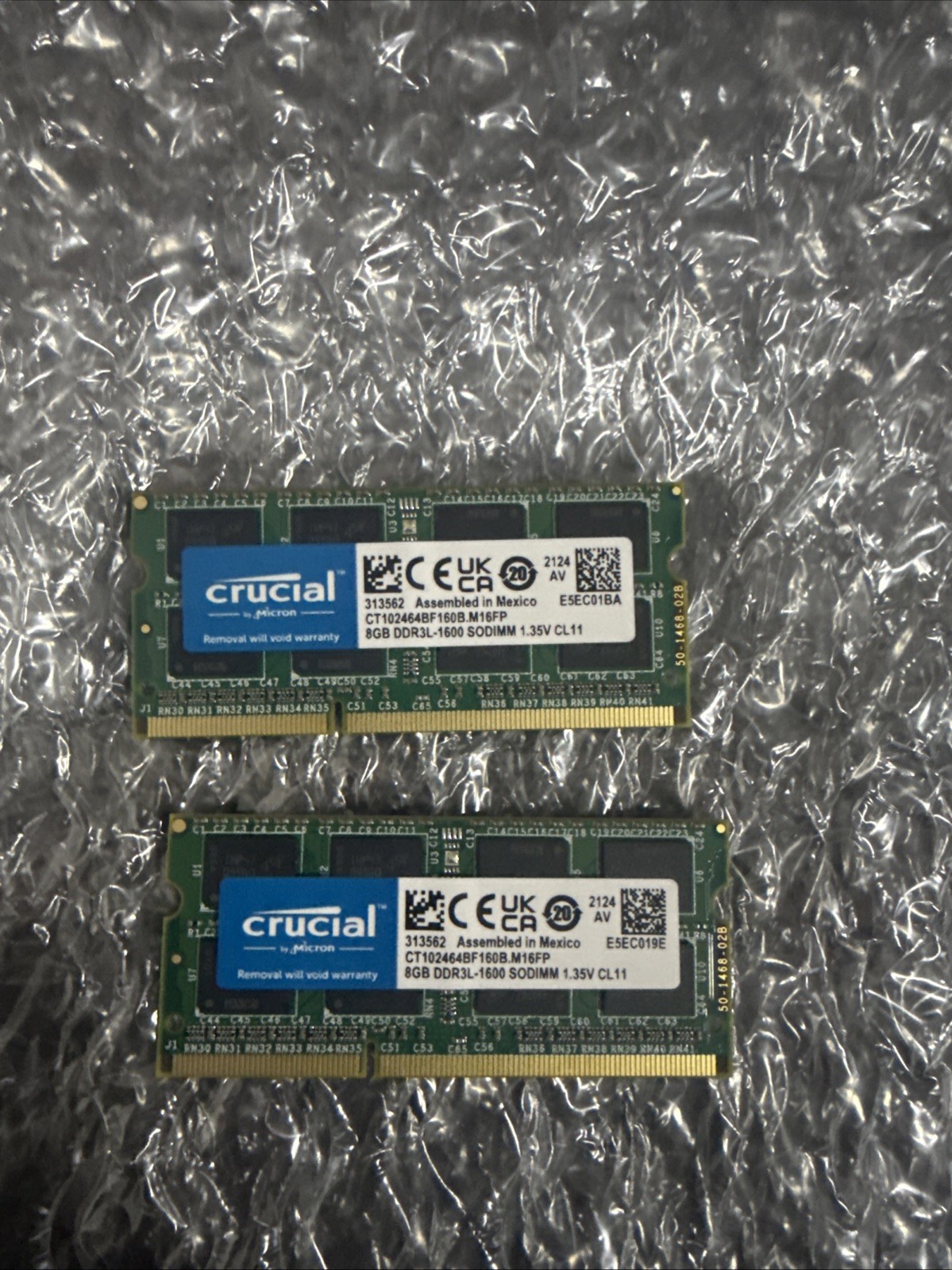 Crucial 16GB Kit (2x8GB) DDR3 Low Voltage Dual Rank Memory |CT2KIT102464BF160B|