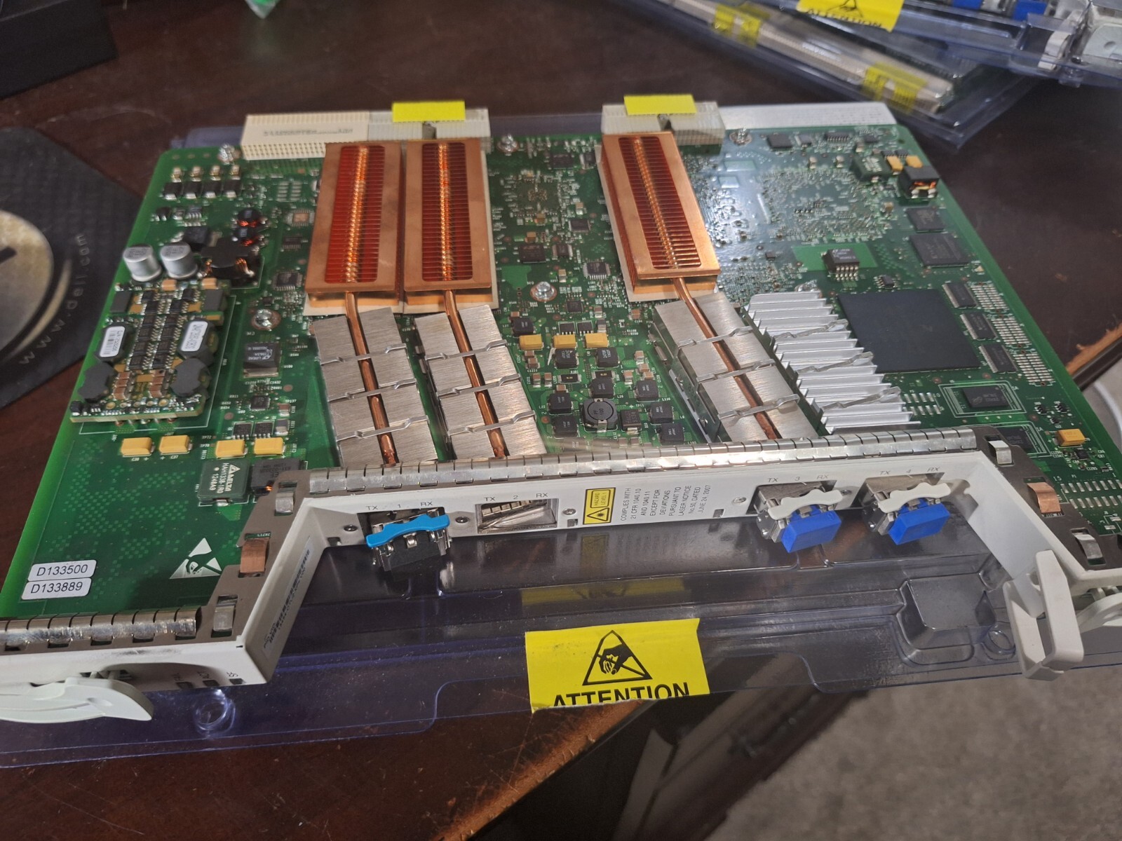 Cisco ONS 15454-OTU2-XP 4-Port 10Gbe Ethernet Xponder Module-PLUS 3 INSERTS