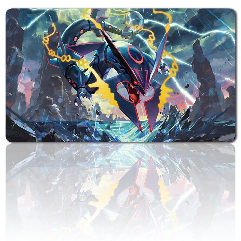 Mega Rayquaza-Board Game Pokemon Rayquaza Gaming Mouse Pad Desk Mat Accessories