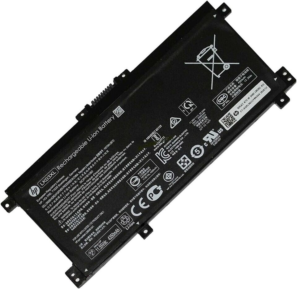 Genuine 55.8Wh LK03XL Battery for HP Pavilion X360 15-cr HSTNN-LB8J 916368-421