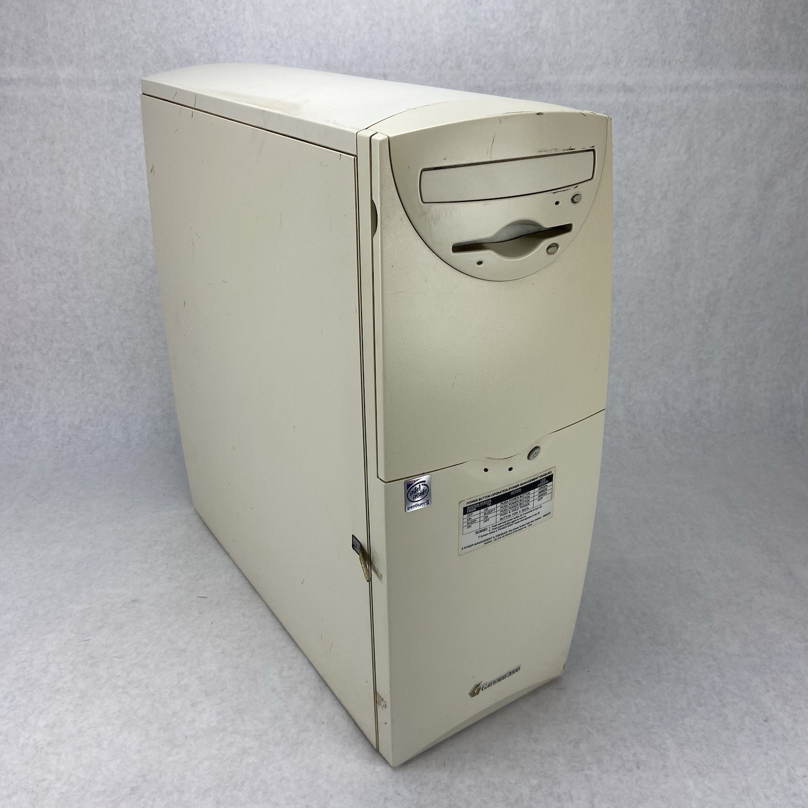 Gateway G6-233 MT Intel Pentium II 234MHz 320MN RAM No HDD No OS