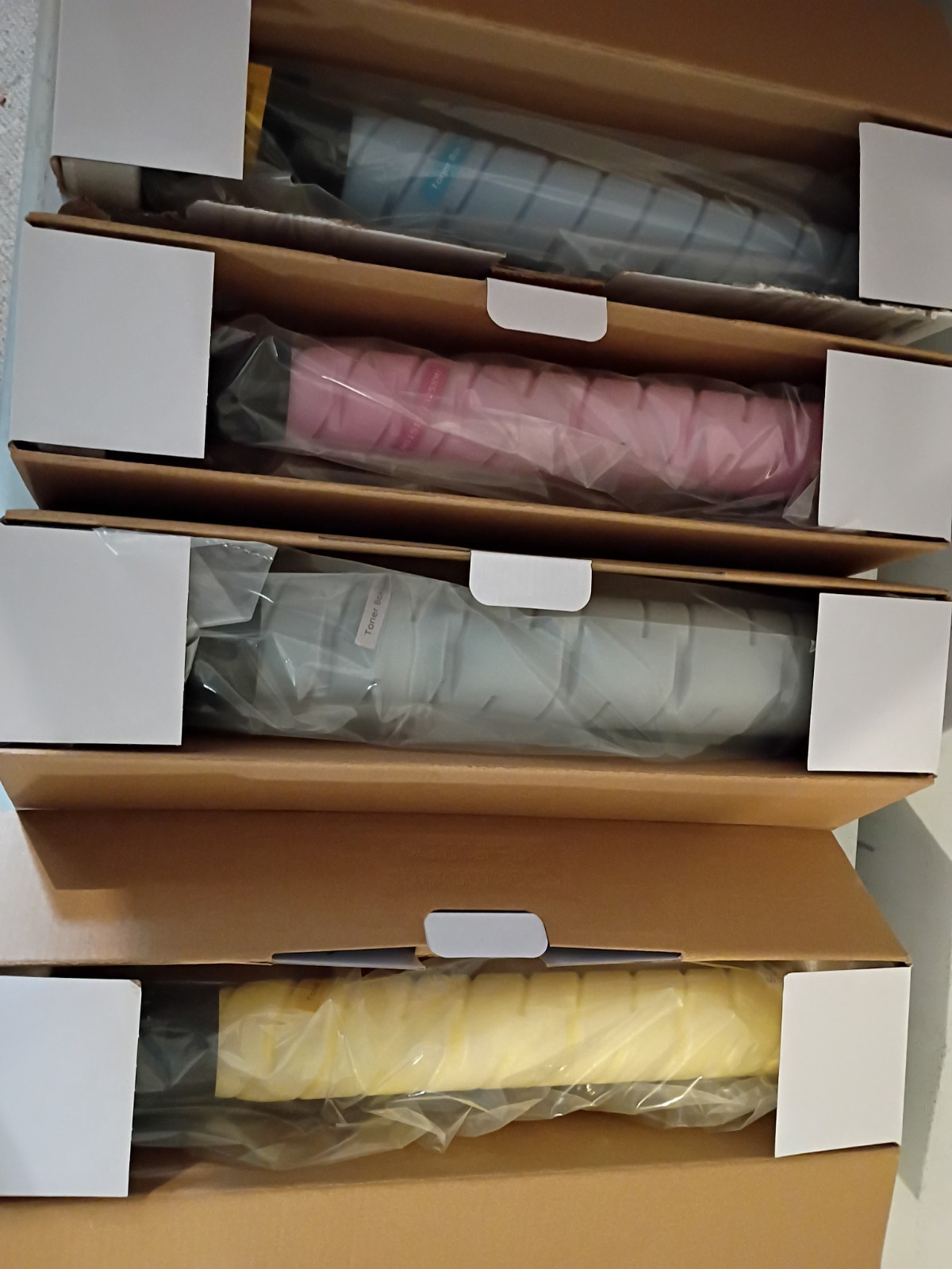 Leize Compatible 7525 Toner Four Colors Replacement for HP  Workcentre