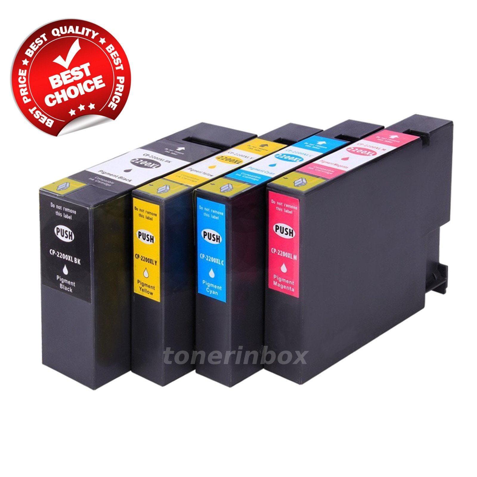 4 Pack PGI-2200 XL PGI2200XL Ink Cartridge for Canon MAXIFY MB5020 MB5320 iB4020
