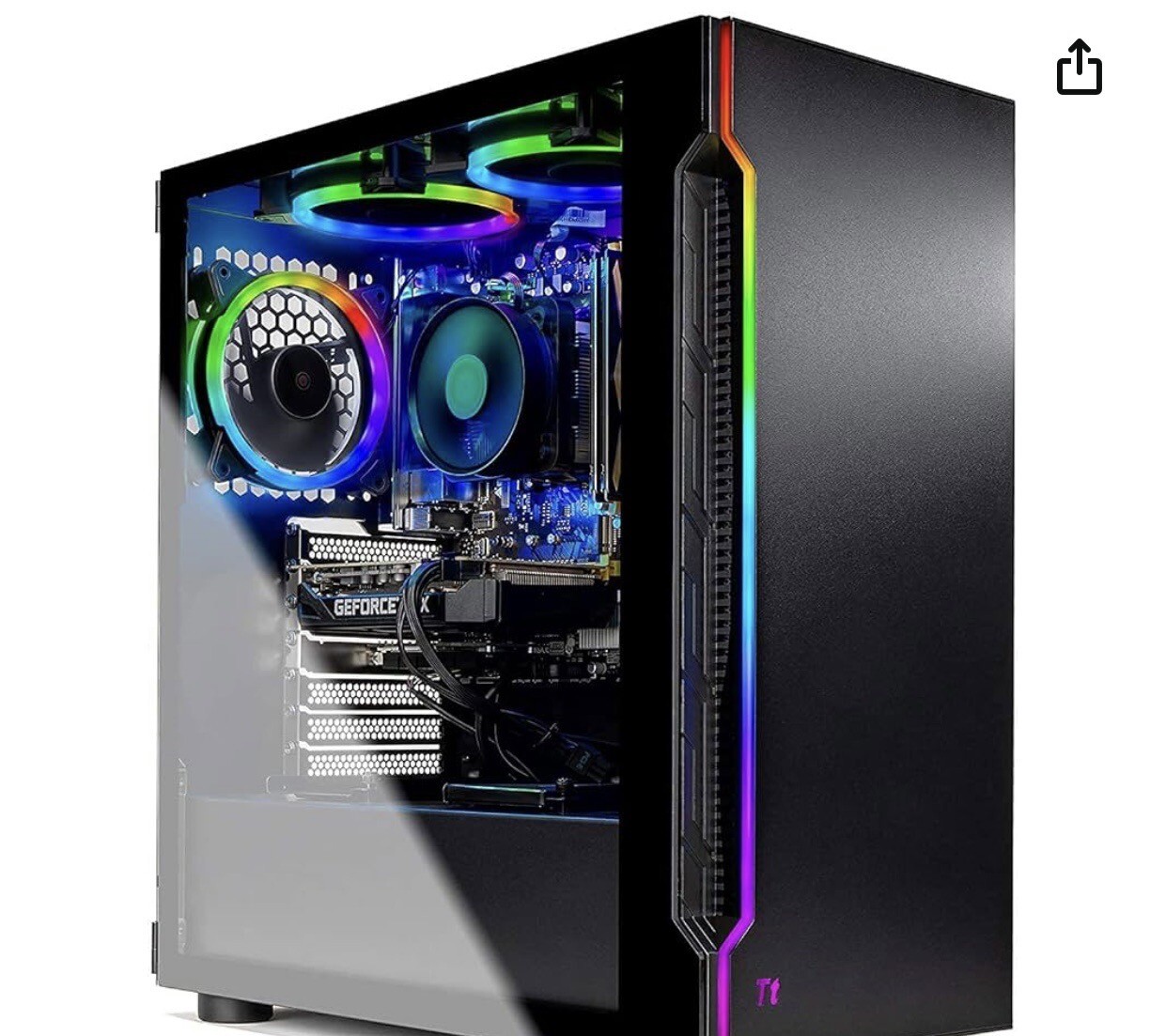 SkyTech Shadow 3.0 Ryzen 5 3600 6-Core 3.6GHz, GTX 1660 Super 6G, 500GB SSD, 16G