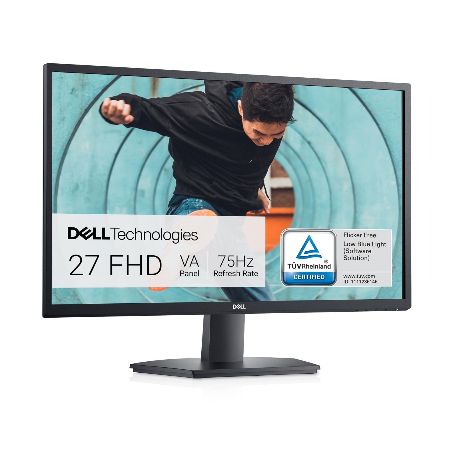 Dell Se2722hx Monitor - 27 Inch Fhd (1920 X 1080) 16:9 Ratio With Comf