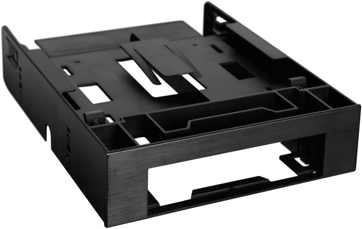Dual 2 Bay 2.5 Inch HDD/SSD & 1 X 3.5 Hdd/Device Front Bay to 5.25" Bay SSD Moun