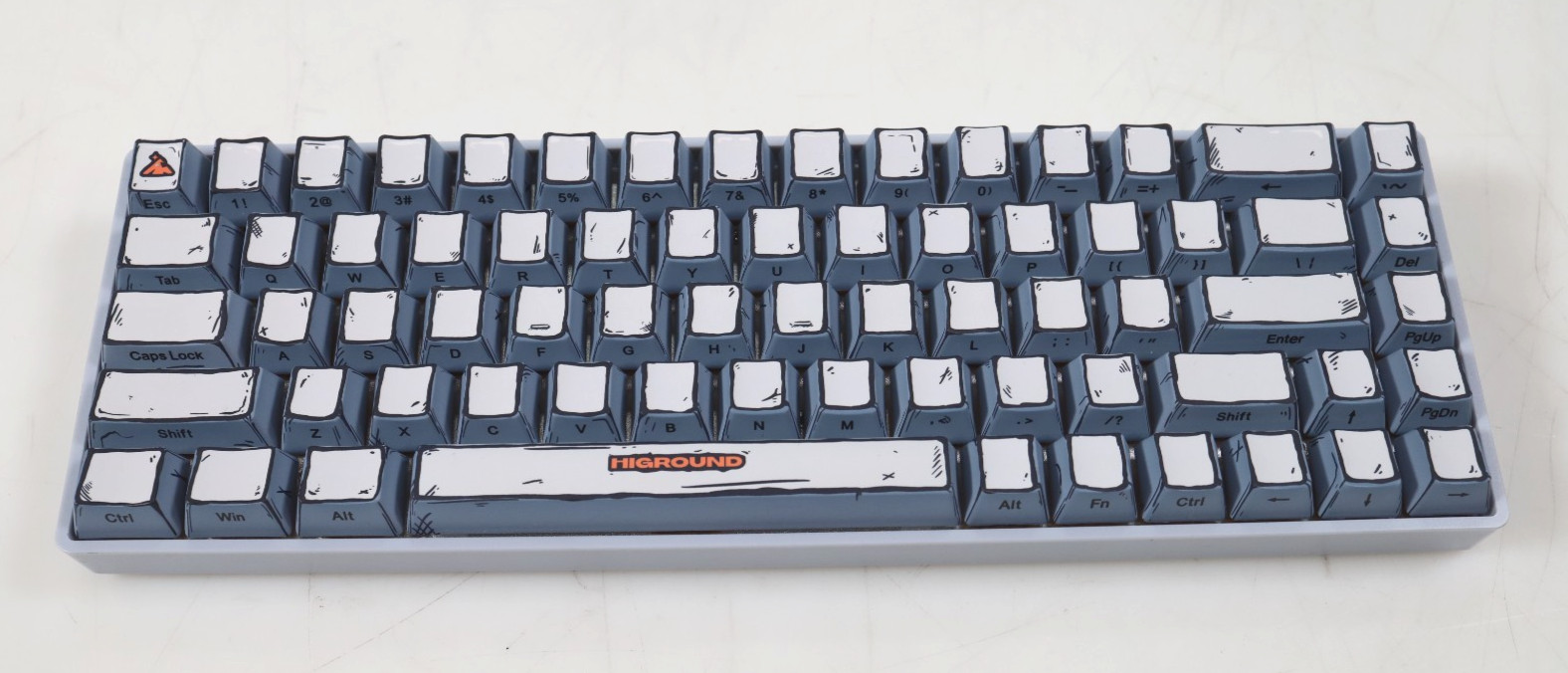 Higround CELSHADE Basecamp 65+ Gaming Keyboard GRAY