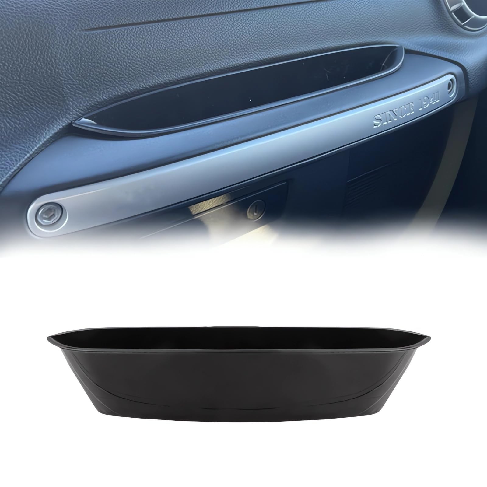 Interior Passenger Grab Handle Organizer Storage Tray with 2011-2018 Jeep Wra...