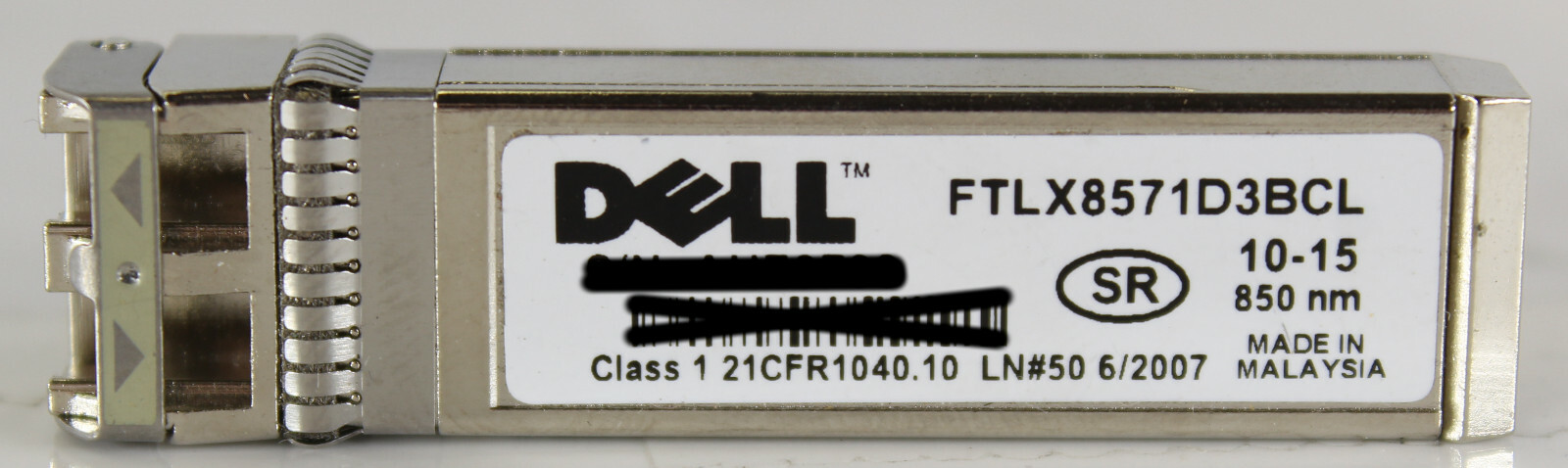 Dell FTLX8571D3BCL N743D 10G SR 850nm SFP Transceiver Module