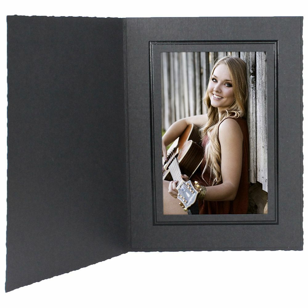 Wedding 4X6 BLACK PICTURE FRAME (100 PACK) - MATTE CARD STOCK - Buckeye