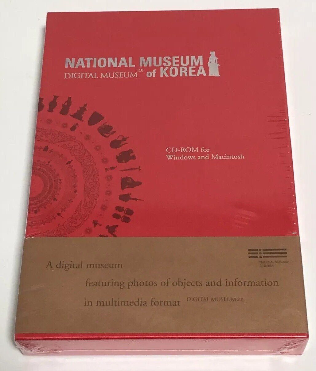 National Museum of Korea Digital Museum 2.0 Multimedia CD Rom New Sealed