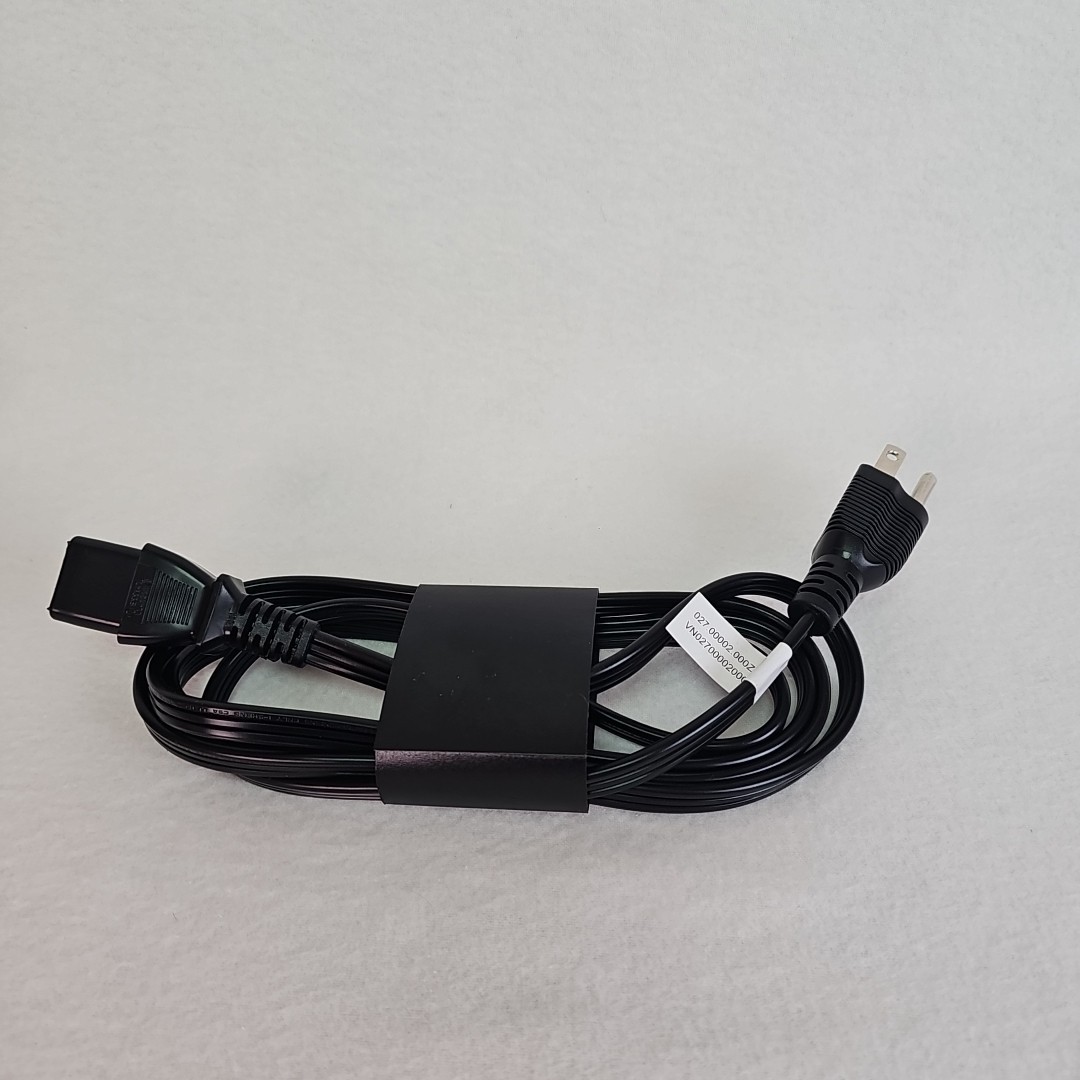 I-Sheng LL41230 Black 3 Prong Power Cord