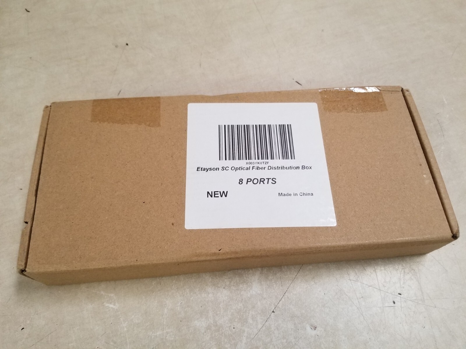 Etayson SC Optical Fiber Distribution Box 8 Ports