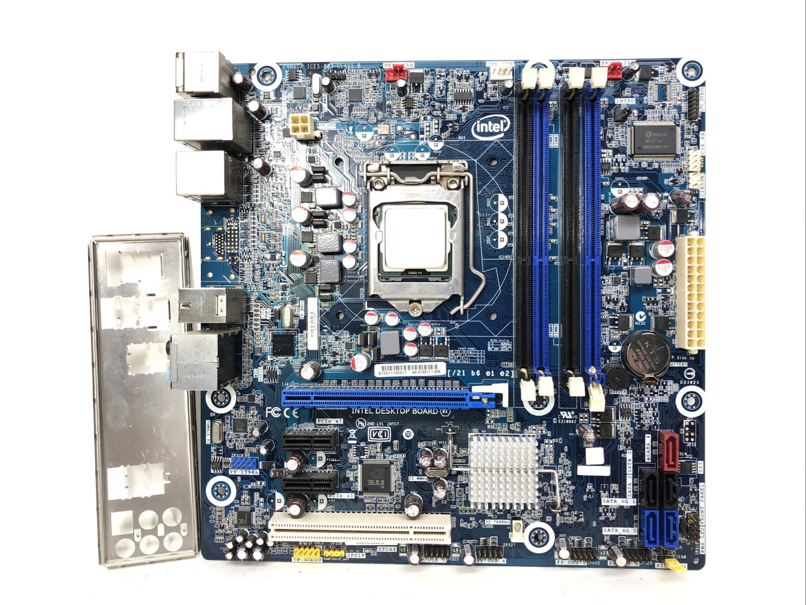 Intel DP67DE Socket LGA 1155 Micro ATX Motherboard Combo w/ Intel Core i7-2600