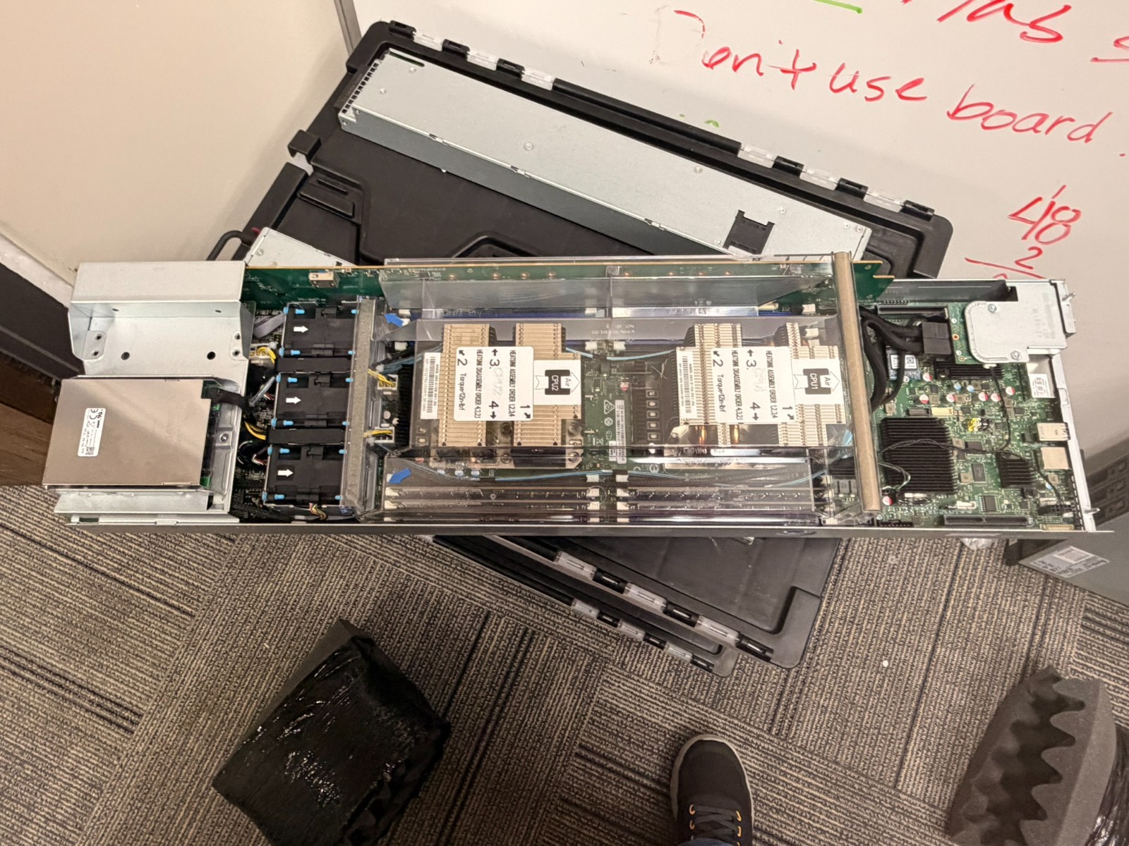 HPE Nimble Storage Controller Module Pair 500-0257-001 Rev B w/ RAM & CPUs