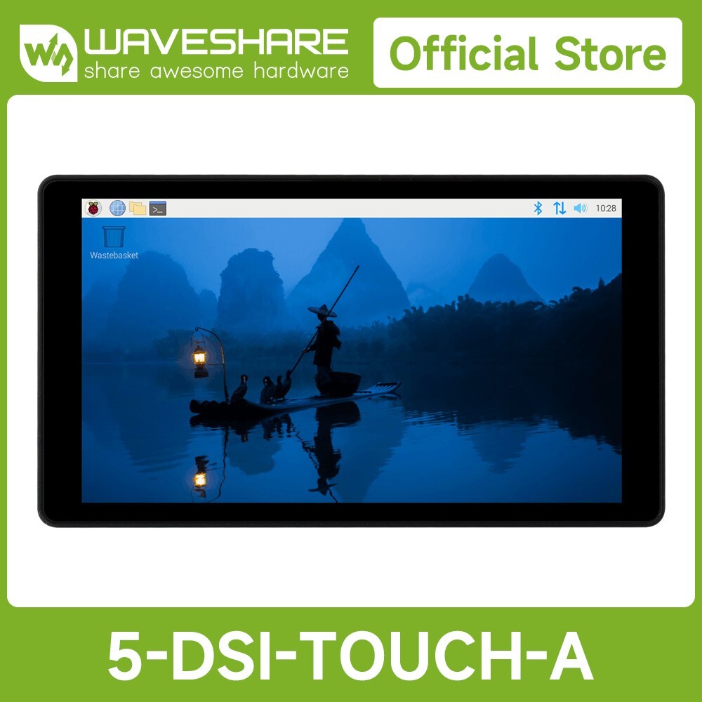 Waveshare 5inch DSI Capacitive Touch Display for Raspberry Pi 720 × 1280 IPS DSI