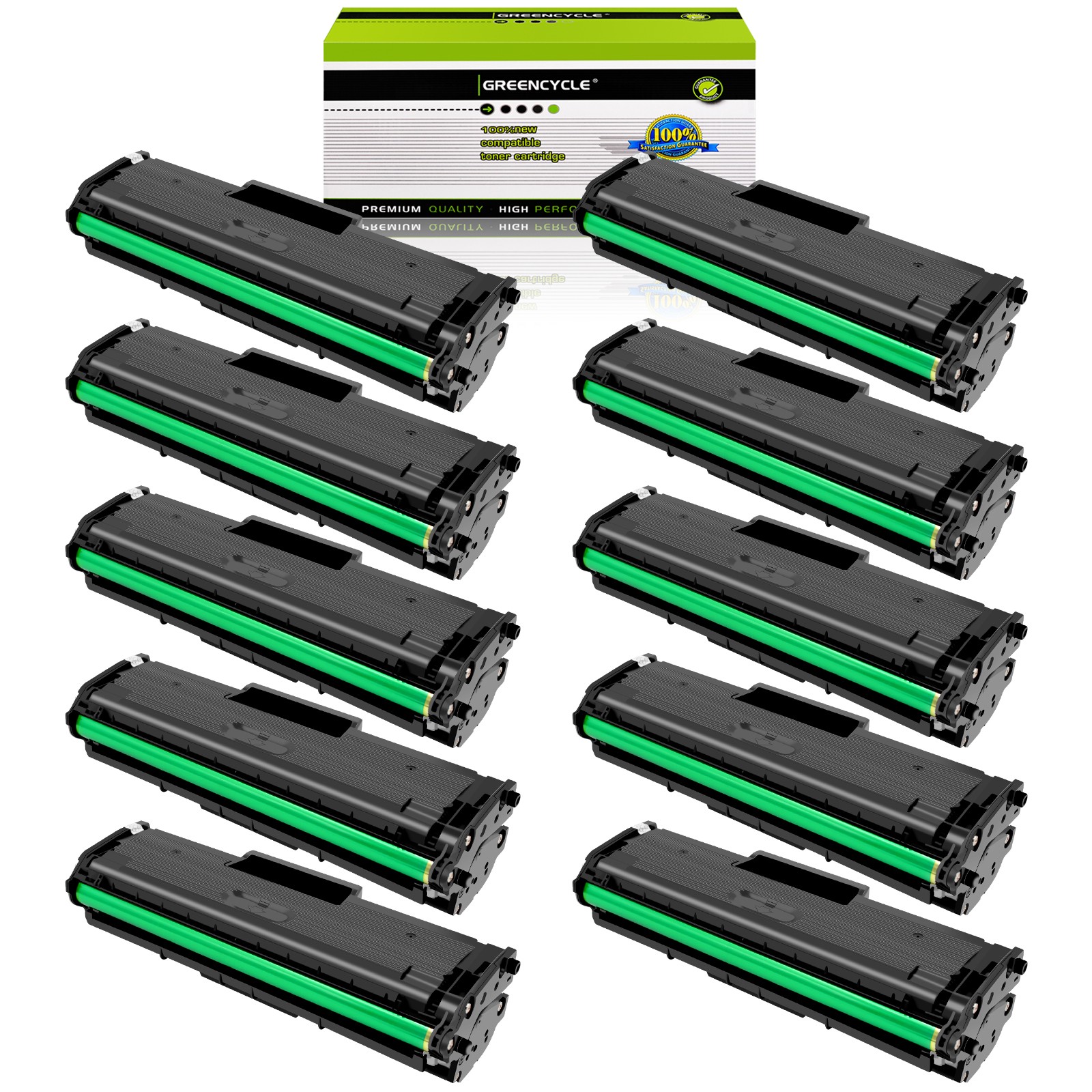 10PK MLT-D111S 111S Toner Compatible wit Samsung Xpress M2020 M2024 M2070 M2070W