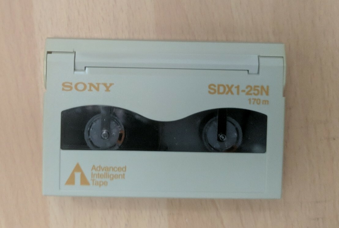 16 pcs SONY AIT-1 SDX1-25N Data Tape Media 25GB