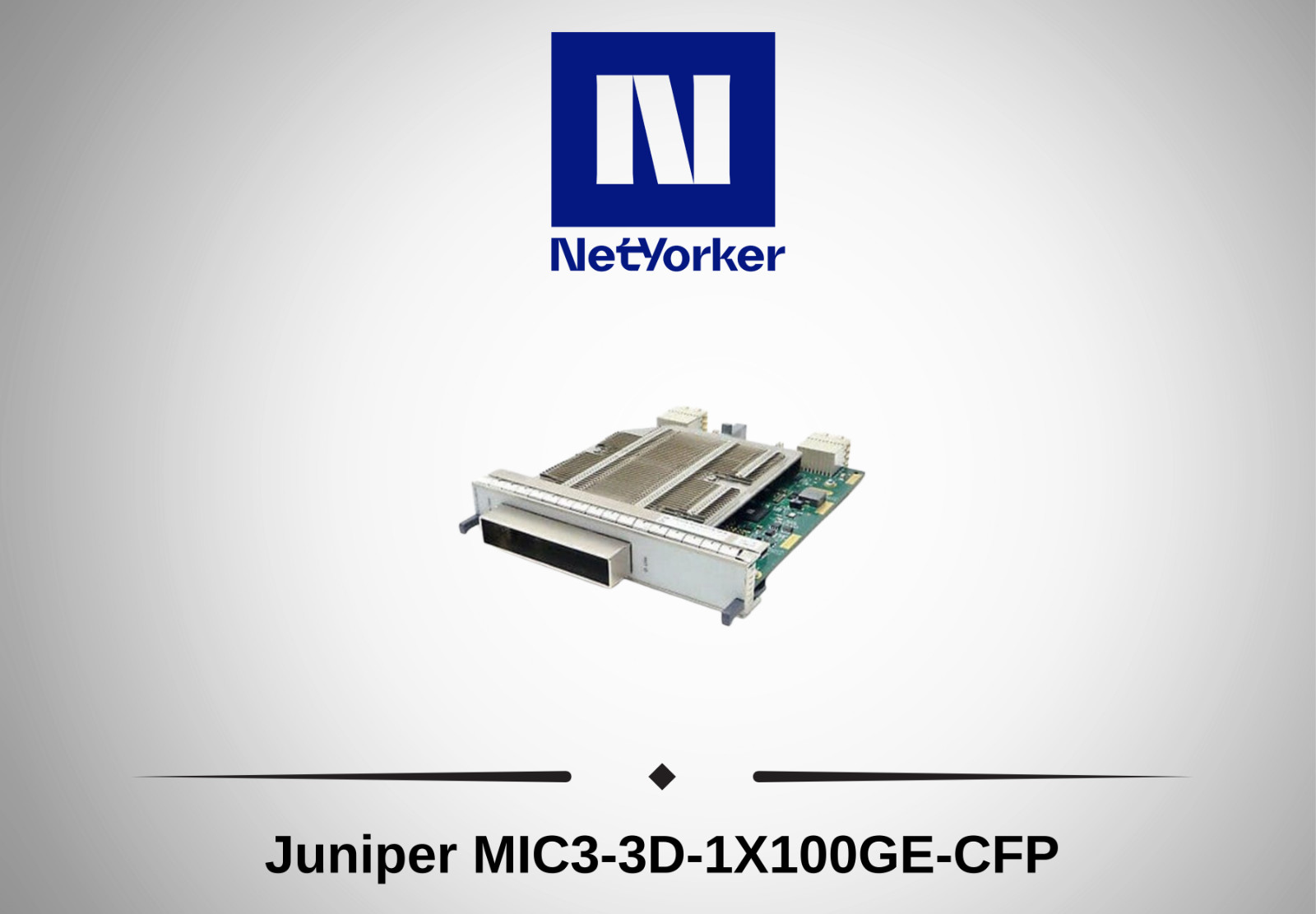 Juniper MIC3-3D-1X100GE-CFP  100 Gigabit Ethernet Module