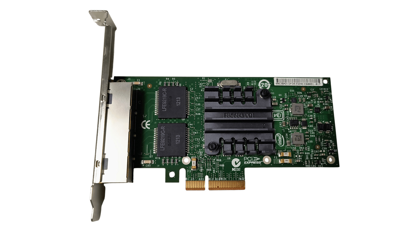 Intel I340-T4 Quad Port 1Gb Network Adapter E1G44HTG1P20 904267 Full Height