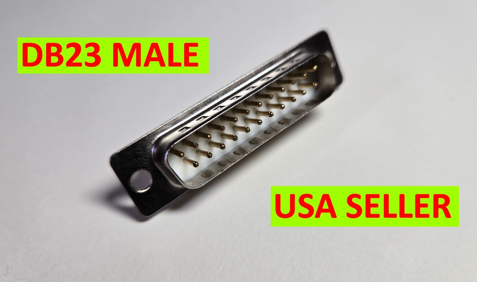 AMIGA DB23 RGB MALE Connector - Solder cup. USA Seller