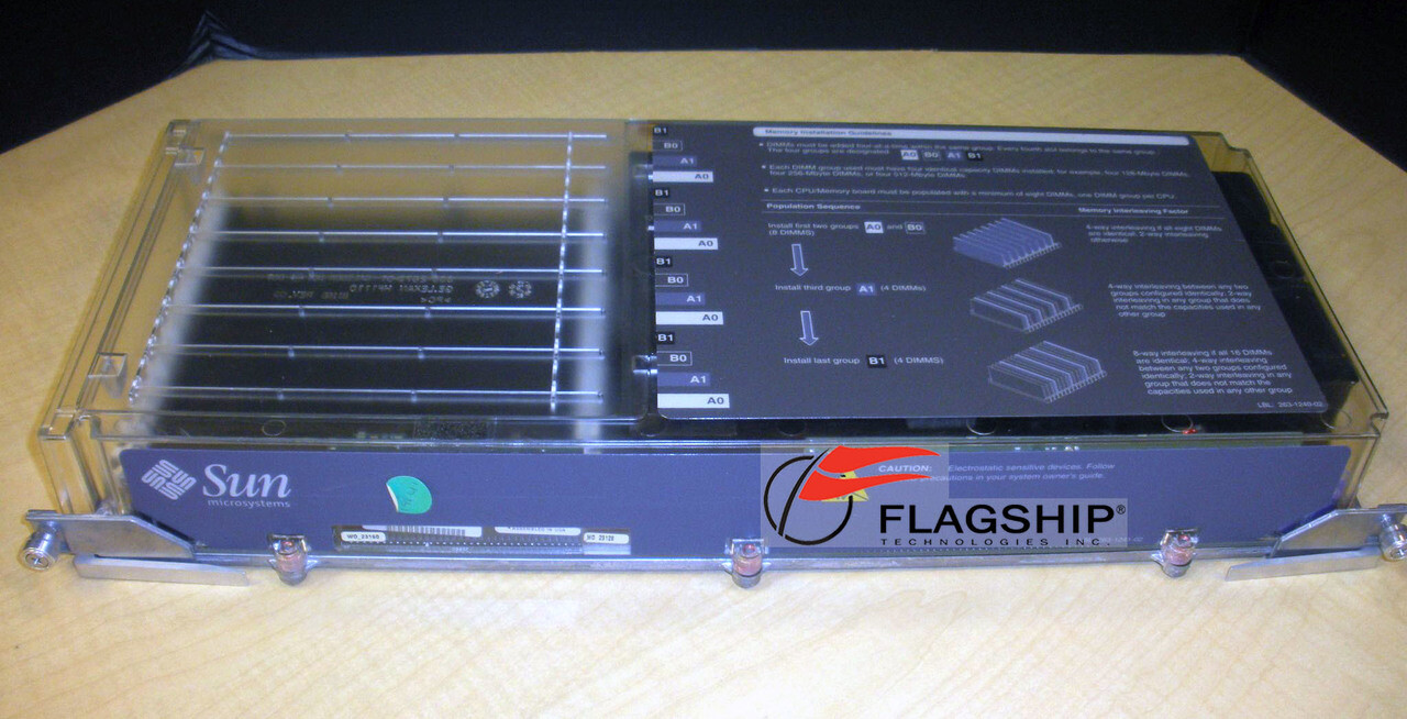 SUN 501-5818 CPU/Mem Bd USP III 2x750MHZ For V880/V480