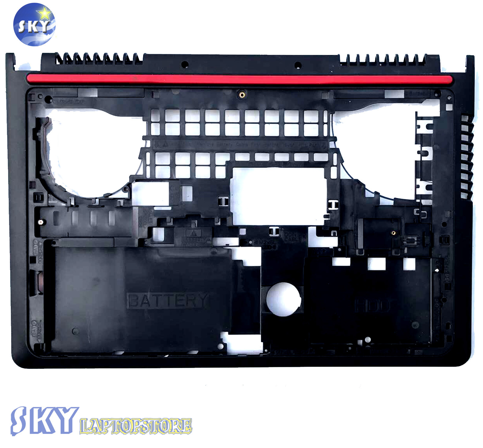 New Dell Inspiron 15 7557 7559 Series Laptop Black Bottom Cover T9X28 08FGMW 8FG